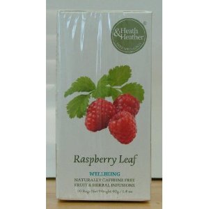 100% certified organic raspberry leaf tea.